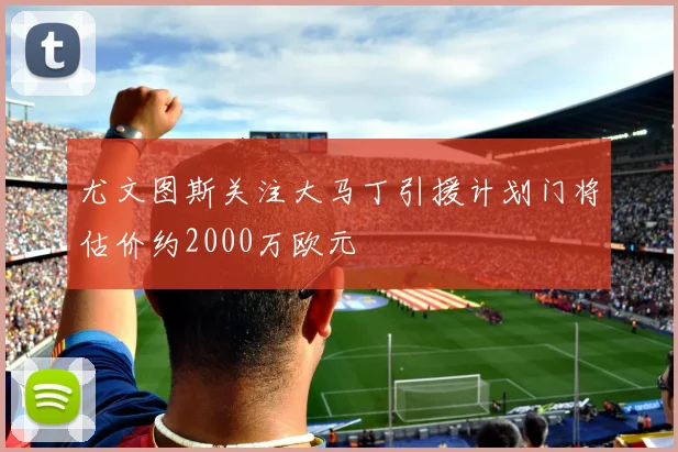 尤文图斯关注大马丁引援计划门将估价约2000万欧元